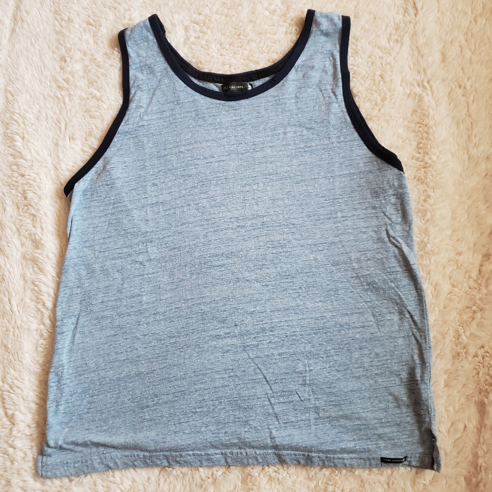 Ocean Current Light Blue Tank Top
